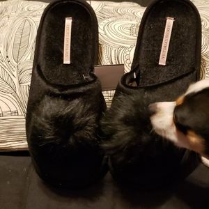 Victoria's Secret pompom slippers
